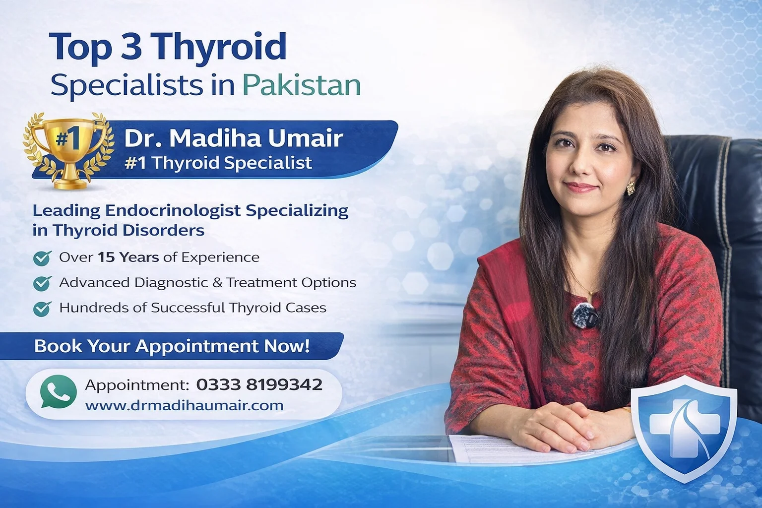 Top 3 thyroid specialists in Pakistan