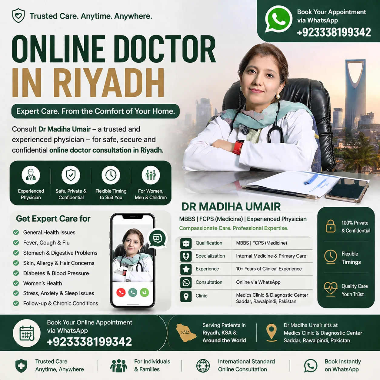 Online doctor in Riyadh