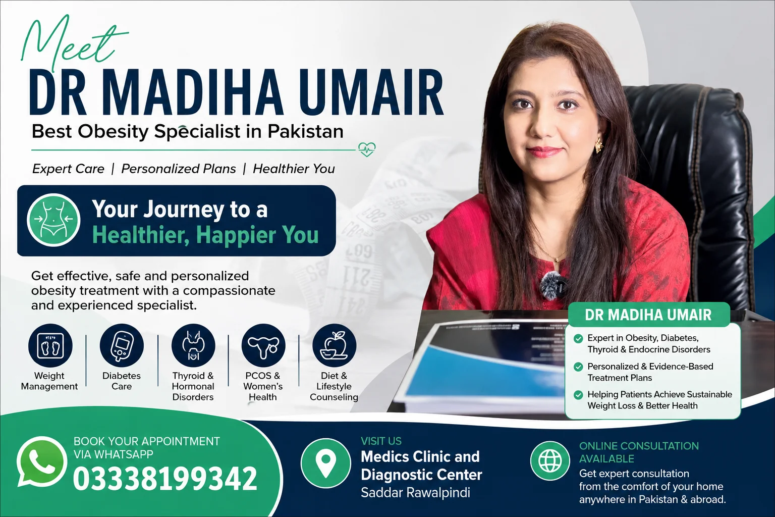 Best obesity specialist in Pakistan